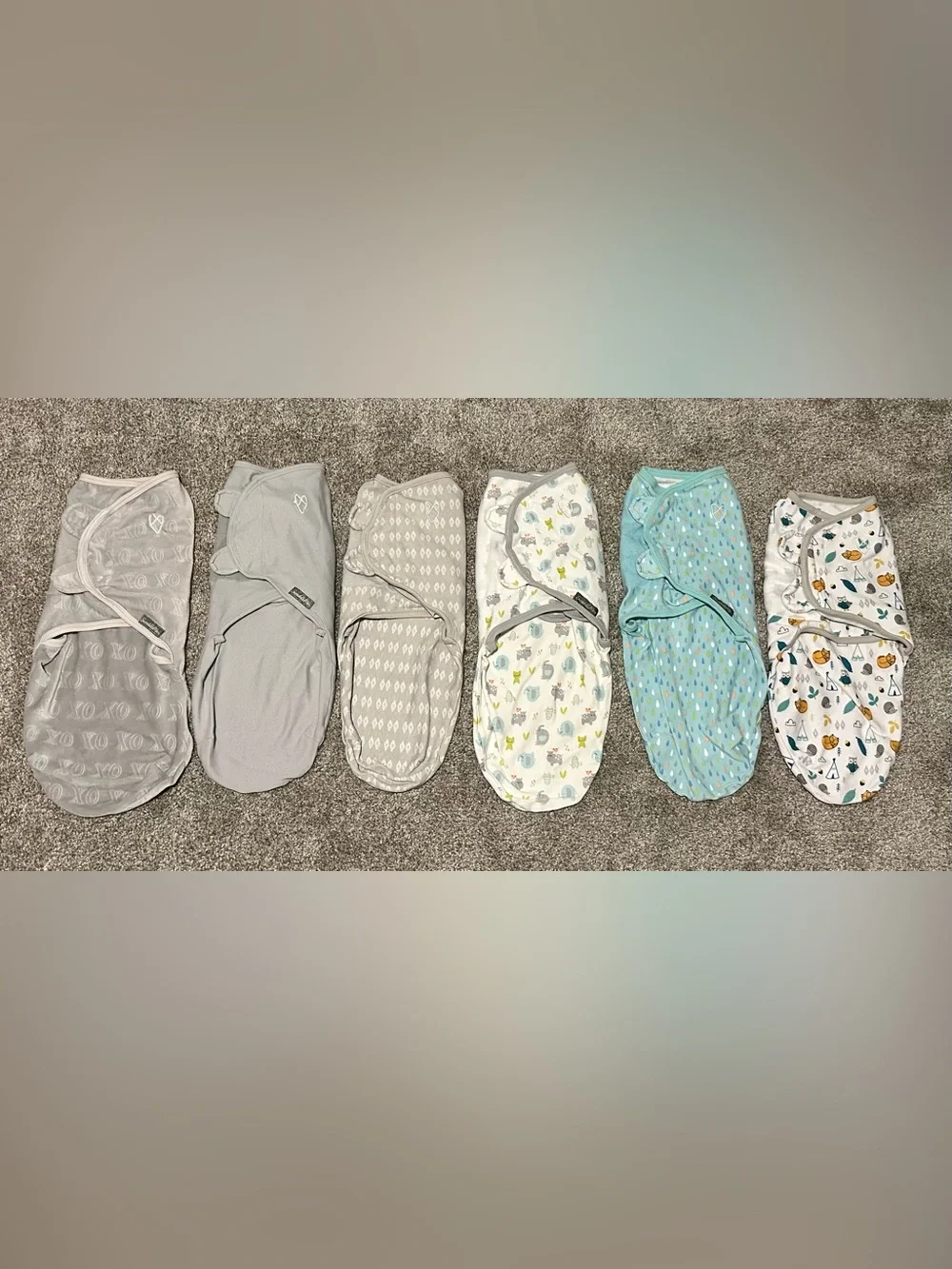 Set of 6 SwaddleMe Swaddles